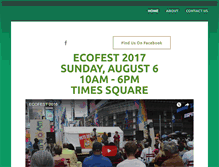 Tablet Screenshot of ecofest.com